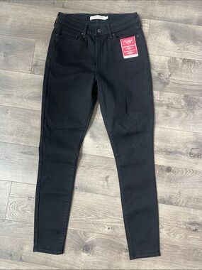 💗CLEARANCE💗 Levi’s Signature Black High-Rise Skinny Jeans 6